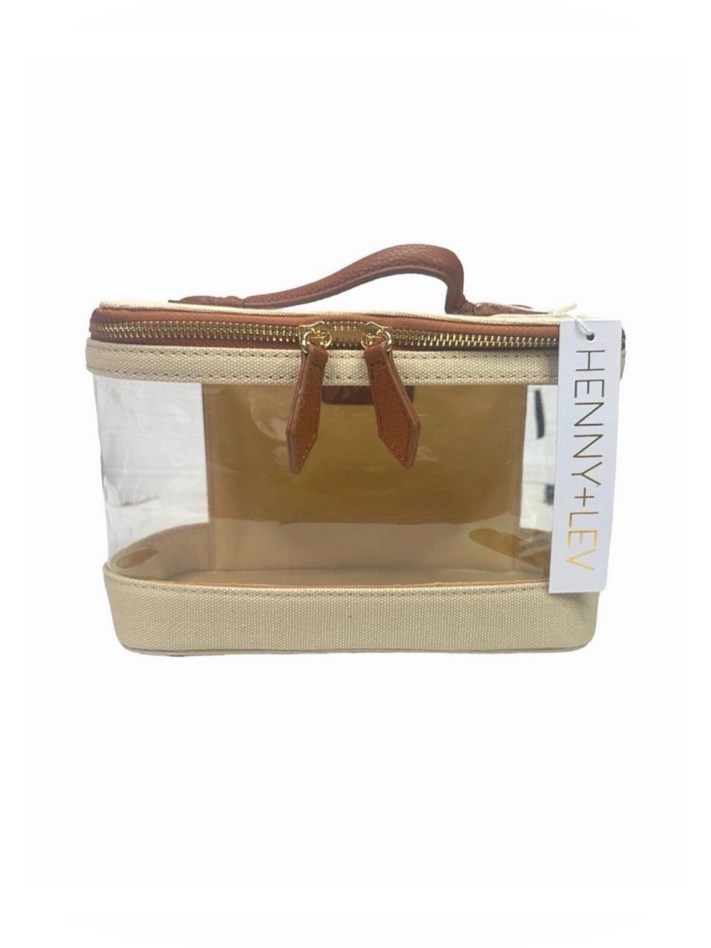Henny + Lev The Max Makeup Trunk Vegan Cosmetics Case - 9.5” x 5.5” x 4.5”